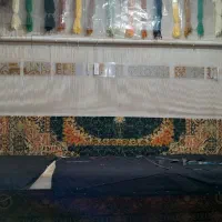 فرش نیمه کاره ابریشم