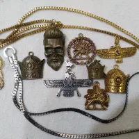 پلاک گردن آویز ونگین وتسبیح وانواع مهرها