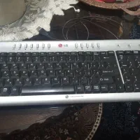 دو عدد کیبورد کامپیوتر سالم (LG و Beyond)|قطعات و لوازم جانبی رایانه|قم, علی آباد سعدگان|دیوار