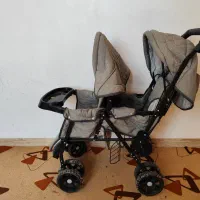 کالسکه دو قلو|کالسکه و لوازم جانبی|ایلام, |دیوار