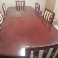 میز نهارخوری 10 نفره چوب گردو