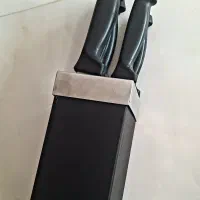 ست چاقو لیزری ۵ تایی با استند|ظروف پختوپز|اصفهان, شاه پسند|دیوار