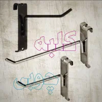 هنگر فنس توری ضخیم شاخک رگال سه جوش رخت آویز جوراب