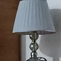 آباژور رو میزی 2گوی سیلور