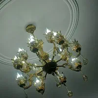 لوستر|لوستر و چراغ آویز|رباط‌کریم, نصیرشهر|دیوار