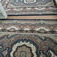 یک جفت فرش ۹متری تمام نخ ۷۰۰شانه مناسب جهیزیه|فرش|مشهد, سپاد|دیوار