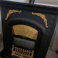 بخاری شومینه کاملا سالم