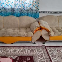 مبل کرم نارنجی