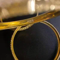 النگو نقره روکش طلا