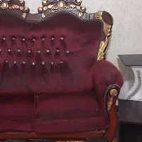 مبل هفت نفره|مبلمان خانگی و میز عسلی|فولادشهر, مسکن مهر فولادشهر|دیوار