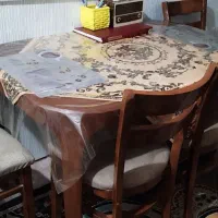 میز وصندلی نهارخوری چهارنفره|میز و صندلی غذاخوری|اهواز, زیتون کارگری|دیوار