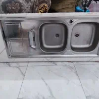 سینک وصفحه واب چکان به همراه کمد