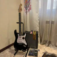 گیتار الکتریک فندر امپ مولتی افکت