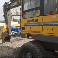 بیل مکانیکی لاستیکی آکرمن 130المان|خودرو سنگین|ری, اقدسیه|دیوار