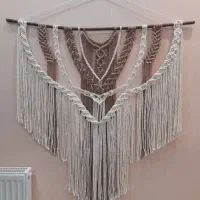 دیوارکوب مکرومه