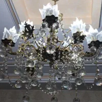 لوستر برنز|لوستر و چراغ آویز|رباطکریم, رباطکریم|دیوار