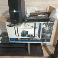 سینمای خانواده سامسونگ اصلی و میز تلویزیون
