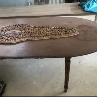 میز ناهار خوری بزرگ ۸ نفره(منبت کاری شده)