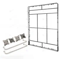 مجموعه کلاف اسکلت تخت خواب تاشو دو نفره ۲۰۰*۱۶۰|تخت و سرویس خواب|رشت, فلسطین|دیوار