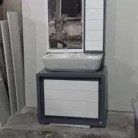 تولید وپخش انواع کابینت روشویی pvc در ابعاد مختلف|لوازم سرویس بهداشتی|پاکدشت, خاتون آباد|دیوار