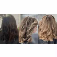 میکاپ شنیون کراتین مو رنگ مو پاکسازی پوست مژه