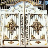 درب حیاط باغ پارکینگ