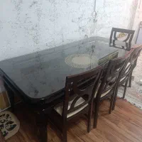 میز8نفره نهار خوری|میز و صندلی غذاخوری|شیراز, بالا کفت|دیوار