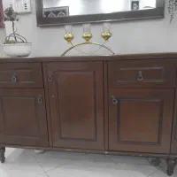 میز و آینه کنسول|بوفه، ویترین، کنسول|تهران, والفجر (افسریه)|دیوار