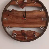 ساعت دیواری روستیک دست ساز|ساعت دیواری و تزئینی|نجف‌آباد, صالح آباد|دیوار