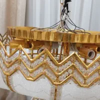 2 عدد لوستر 15 شاخه سلطنتی بسیار بزرگ وشیک|لوستر و چراغ آویز|مشهد, ایثارگران|دیوار