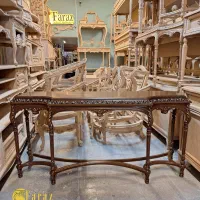 کنسول چوبی بصورت خام و رنگ شده|بوفه، ویترین، کنسول|مشهد, یاس|دیوار