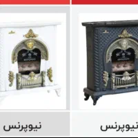 بخاری گازی اتاقی شومینه ساده ۷هزار تا ۳۰ هزار