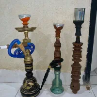 قلیان برنجی کامل