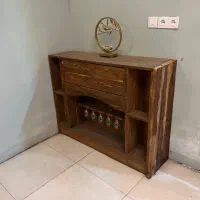کنسول چوبی|بوفه، ویترین، کنسول|زید آباد, |دیوار