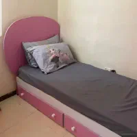 سرویس خواب کامل دخترانه شیک کامل ام دی اف|تخت و سرویس خواب|بیرجند, |دیوار