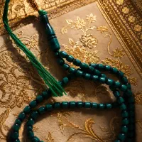 تسبیح چوب و سندلوس  قدیمی آنتیک