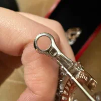 گوشواره جواهری نقره ۹۲۵|جواهرات|تبریز, |دیوار