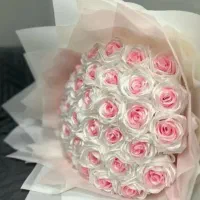 گل لاله و رز روبانی|گل مصنوعی|دماوند, گیلاوند|دیوار