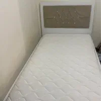 تخت یک نفره ام دی اف|تخت و سرویس خواب|کرج, شهرک بنفشه|دیوار