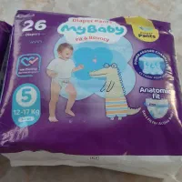پوشک سایز ۵ شورتی مای بیبی