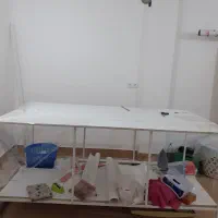 میز کار فروشی  در حد نو با تخته ام دی اف
