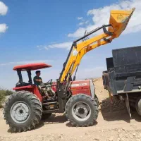 تراکتور جفت  ۴۷۵ همراه بیل|خودرو سنگین|شیراز, ارم|دیوار