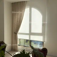 زبرا ورتیکال رومن شید کرکره فلزی چکی اقساط|پرده، رانر، رومیزی|مشهد, دانشجو|دیوار