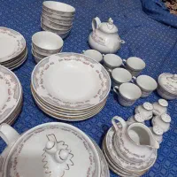 سرویس ظروف چیینی|ظروف سرو و پذیرایی|رشت, نظری|دیوار