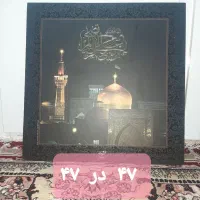 تابلو فرش وان یکاد و گلدان|تابلو فرش|مشهد, پنجتن|دیوار