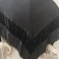 روسری نو دور مخمل جواهر دوزی