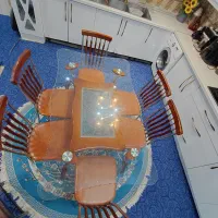 میز نهار خوری|میز و صندلی غذاخوری|بندر ماهشهر, |دیوار