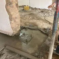 تخریب و کاشی کاری