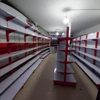 قفسه وسط فروشگاهی دارای لیبل پی وی سی نشکن|فروشگاه و مغازه|هشتگرد, |دیوار