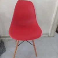 صندلی پایه چوبی